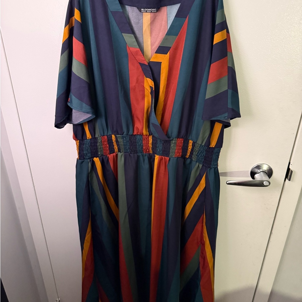 Striped Maxi Dress